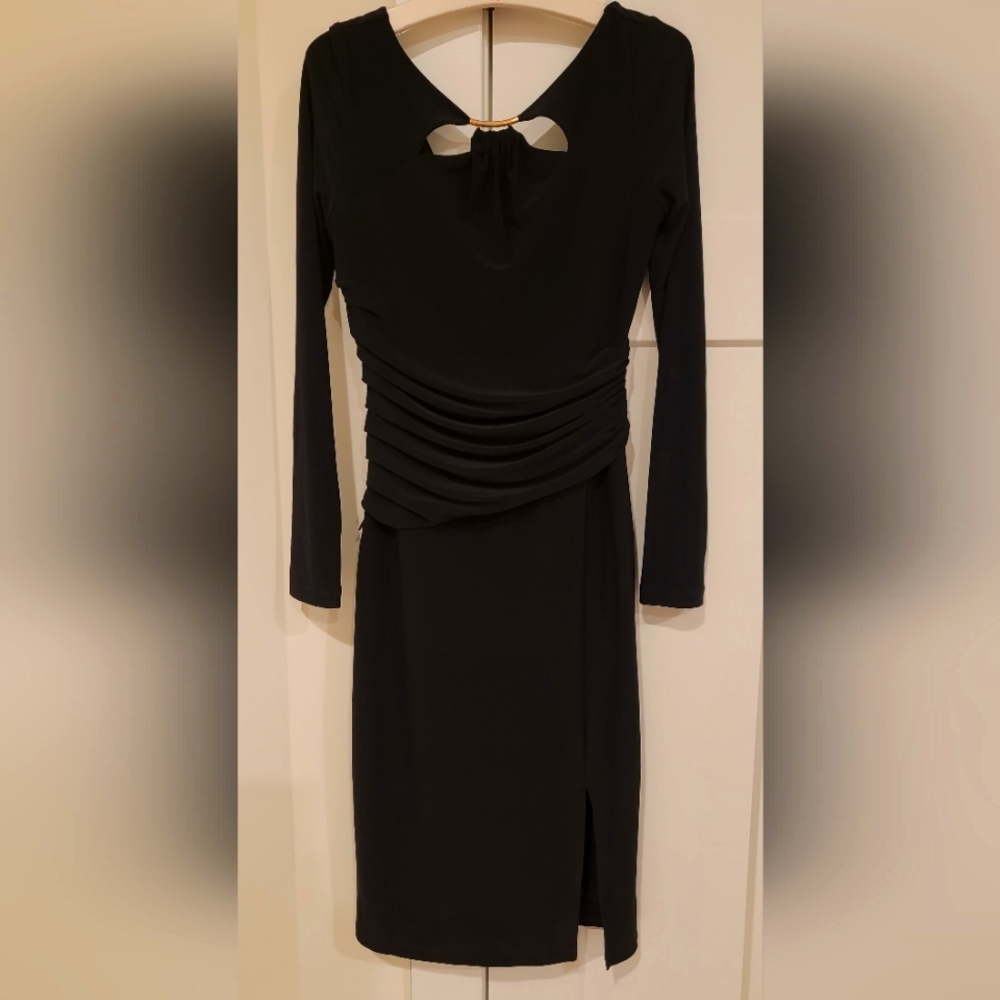 Black dress from WHB mkt only worn once to a wedding.  Same day shipping!